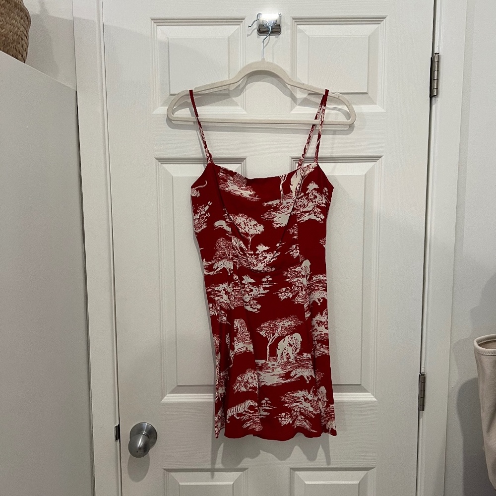 Reformation Red Dress